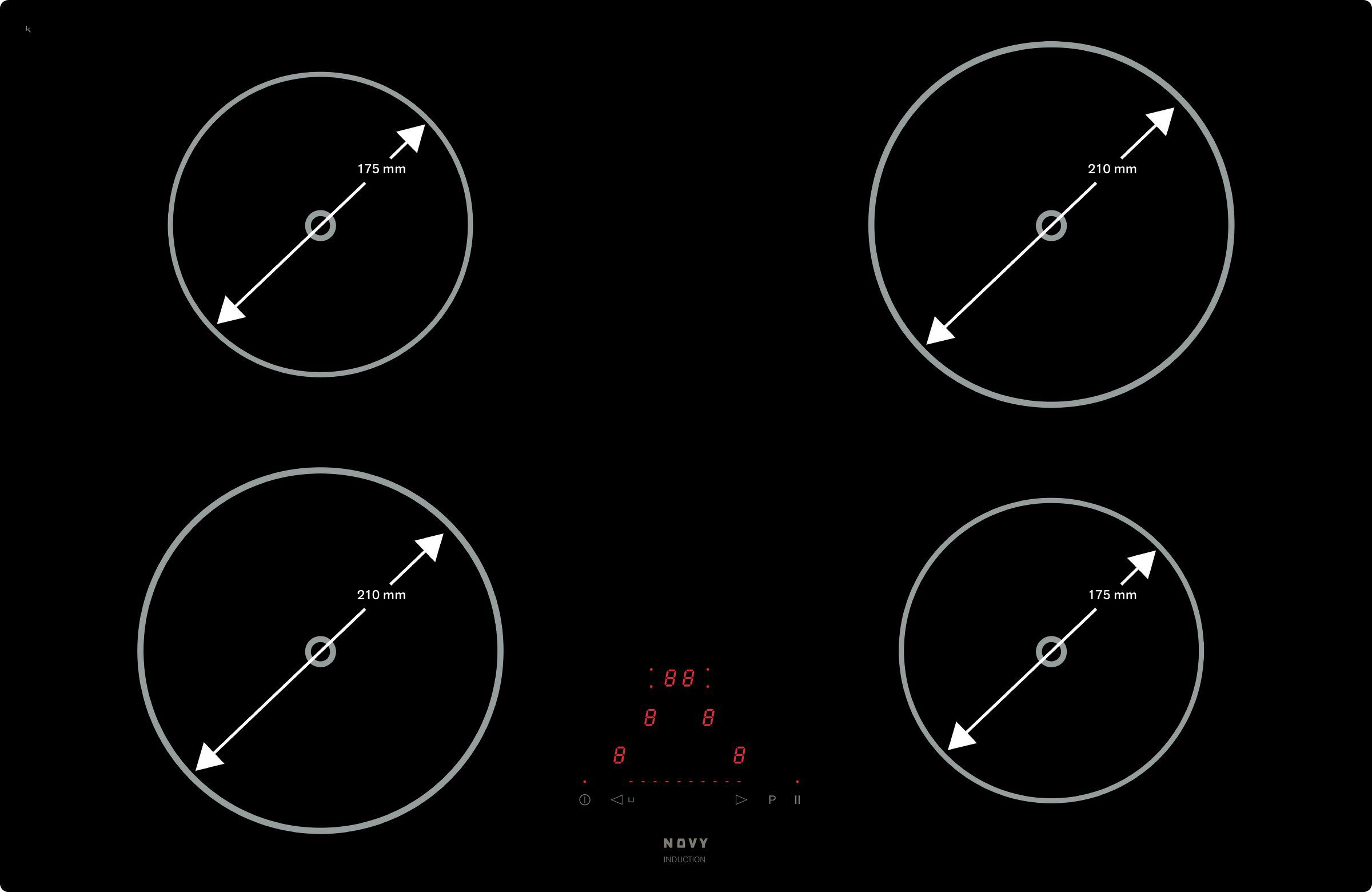 Novy Induction Comfort 1755